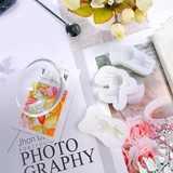 Мультяшная силиконовая аромотерапия для авто, диффузор из натурального камня, благовонный камень ручной работы, форма