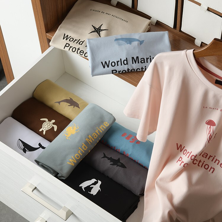 T-Shirt for Women 2026 New Spring Short-Sleeved Bottoming Shirt Simple Loose Pure Cotton Printed White T-Shirt for Women