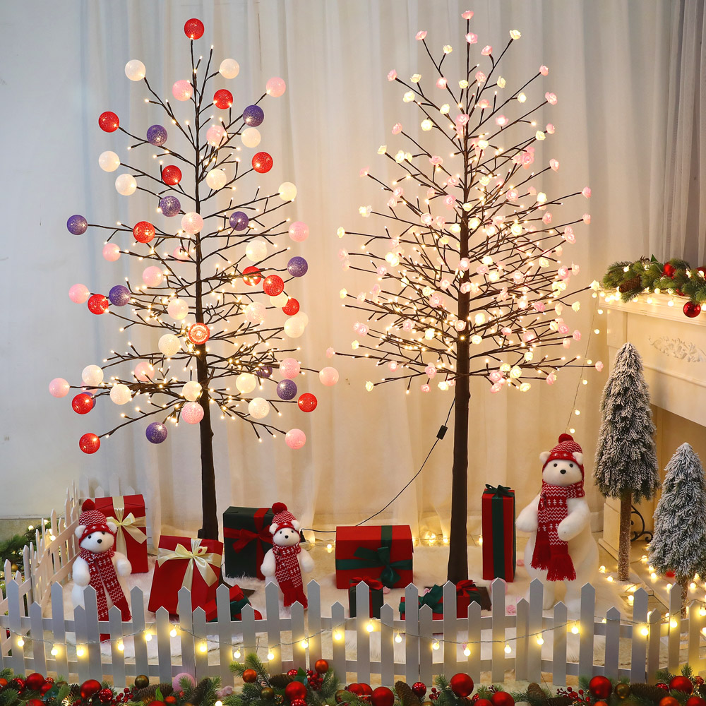 Net red Christmas tree lights Christmas decoration ornaments home bedroom room wedding birthday decoration scene decoration