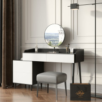 Italian retractable dressing table modern simple dressing table storage cabinet integrated bedroom small apartment rock board dressing table