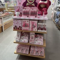 Набор хранение и наклеек (Miniso) strawberry — стекло 190 мл, посуда и канцелярия