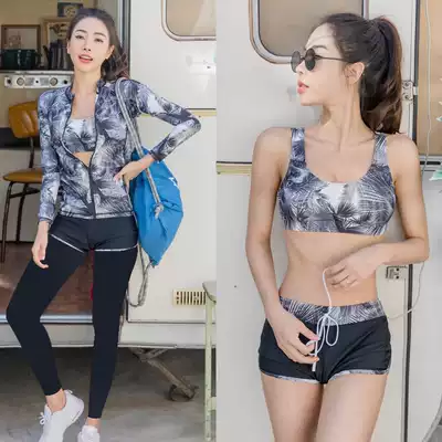 Korean wetsuit women's two-piece long-sleeved trousers zipper sunscreen bathing suit Surfing snorkeling suit Tide suit jellyfish suit
