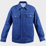 Джинсовый зимний комплект для работы, защита от ожогов