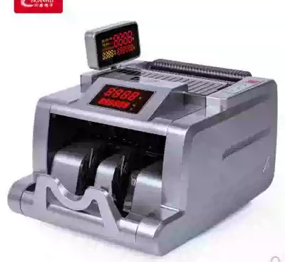 Free coupon 2019 new version of Chuanwei T10 (Class B)five magnetic head six infrared bank banknote counting machine banknote detector
