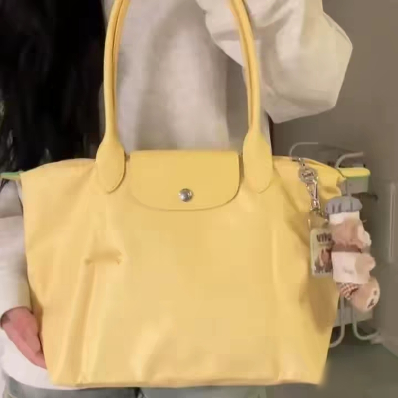 Foldable Shoulder Bag, Lightweight, Large-Capacity Bag, Simple, Fashionable, Casual Bag, Student School Bag, Travel Storage Foldable Shoulder Bag, Lightweight, Large-Capacity Bag, Simple, Fashionable, Casual Bag, Student School Bag, Travel Storage