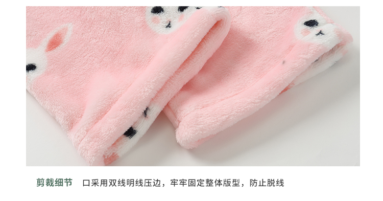 Mùa đông flannel lady ngủ quần nhà dày san hô lông cừu lỏng lẻo quần nhà cổ tích ấm quần mùa thu quần đôi nam nữ