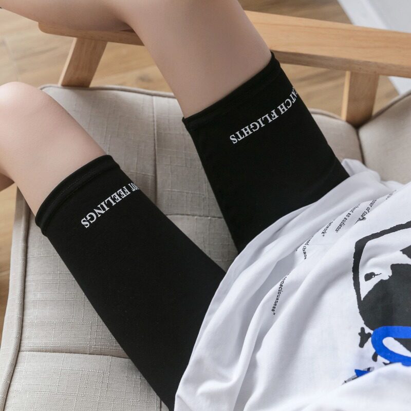 Inside Hitch Pants Women Anti Walking Light Summer Thin 50% Pants External Wearing Riding Pants Shorts Black Tight Fit Safety Pants Tide