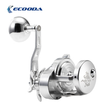 Icool Slow Shaking Dag Iron Plate Wheel Drum Deep-sea Far-Throw Sea Fishing Boat Fishing Wheel Full Metal No Gap Fishing Wheel Fish Wire Wheel