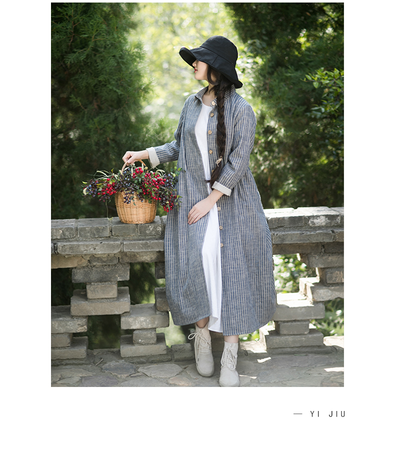 Trench pour femme en Chanvre en Chanvre - Ref 3228119 Image 23