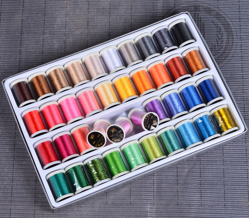 40 color boxed colored embroidered line Home Multi-color Brothers Computer embroidery machine NV18ENV180KDNV95095E-Taobao