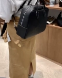 Демисезонный рюкзак, кожаная вместительная и большая сумка, Южная Корея, воловья кожа