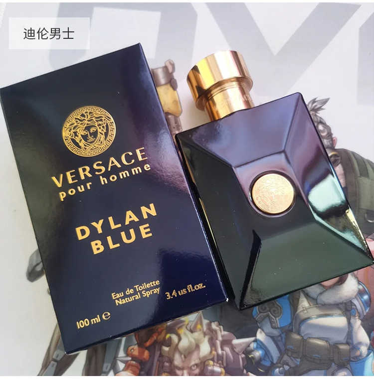 Versace Nước hoa nam và nữ Versace Versace Dylan Poseidon Dylan Blue Fresh and Lasting 50 100ml nước hoa lancome tresor