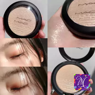 mac Charm Ginger Polarized High-gloss Powder Repair Powder Brightens Skin Tone Double Gleam Christmas Limited Edition