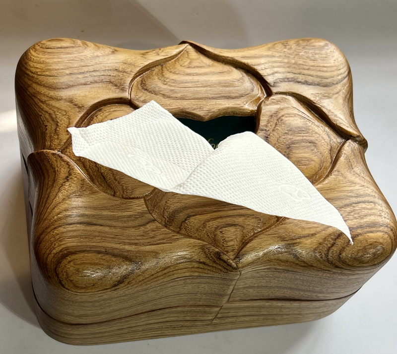 Burmese Teak Eco-Friendly Tissue Box for Home Living Room Coffee Table Light Luxury Tissue Box Napkin Box Decorative Ornament Burmese Teak Eco-Friendly Tissue Box for Home Living Room Coffee Table Light Luxury Tissue Box Napkin Box Decorative Ornament