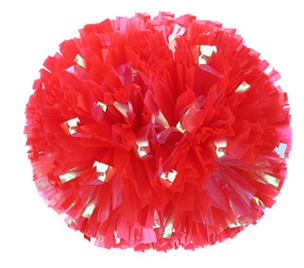 Красочный цветок черлидинга, ручка команды поддержки, рука, цветок, дети, держащие цветок, спортивная встреча, кампус, группа, гимнастика, танец