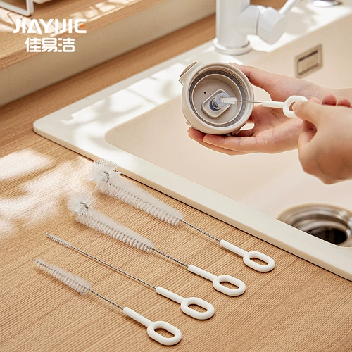 Комплект, щеточка, щетка, заварочный чайник, ершик для бутылочки, 5 шт