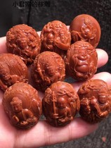 Scenery ten thousand Buddhas Olive Nuclear Hand Strings of Play Handstring Mens Trays Playing Olives Nuclear Sculptures Large Seed Fine Craftsmen Pure handmade women