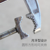 Thickened anti-off raft fishing bracket Sea Pole portable three-in-one Marine Universal stainless steel handle fishing rod telescopic