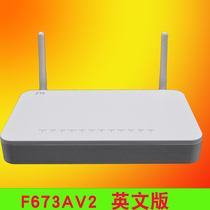 The new ZTE F673A V2 universal version Gigabit light CAT Wireless WiFi can be brushed in English