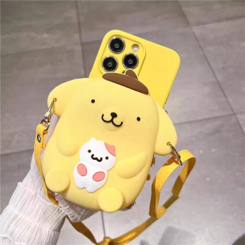 Suitable for Samsung X Cover5 Phone Case A13/A23/A24 Cartoon A53/At-M130 Crossbody M53/A15/M55/A25/A55 Pudding Dog Coin Purse M44/A14Samsung Suitable for Samsung X Cover5 Phone Case A13/A23/A24 Cartoon A53/At-M130 Crossbody M53/A15/M55/A25/A55 Pudding Dog Coin Purse M44/A14Samsung