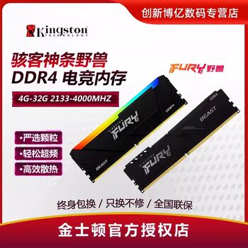 Kingston Hacker Series Ddr4 8Gb 16Gb 2666 2400 3200 Desktop Memory Stick 32g 3600