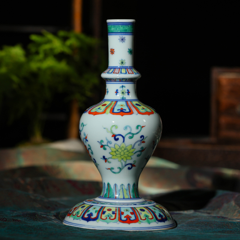 Offered home - cooked archaize of jingdezhen porcelain based holder in furnishing articles hand - made porcelain collection bucket color ceramic art collection