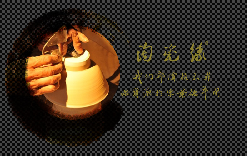 Offered home - cooked r Jin Hongxia manual hand - made ceramic tea ware jingdezhen porcelain tea caddy fixings storehouse storage tank of blue and white porcelain