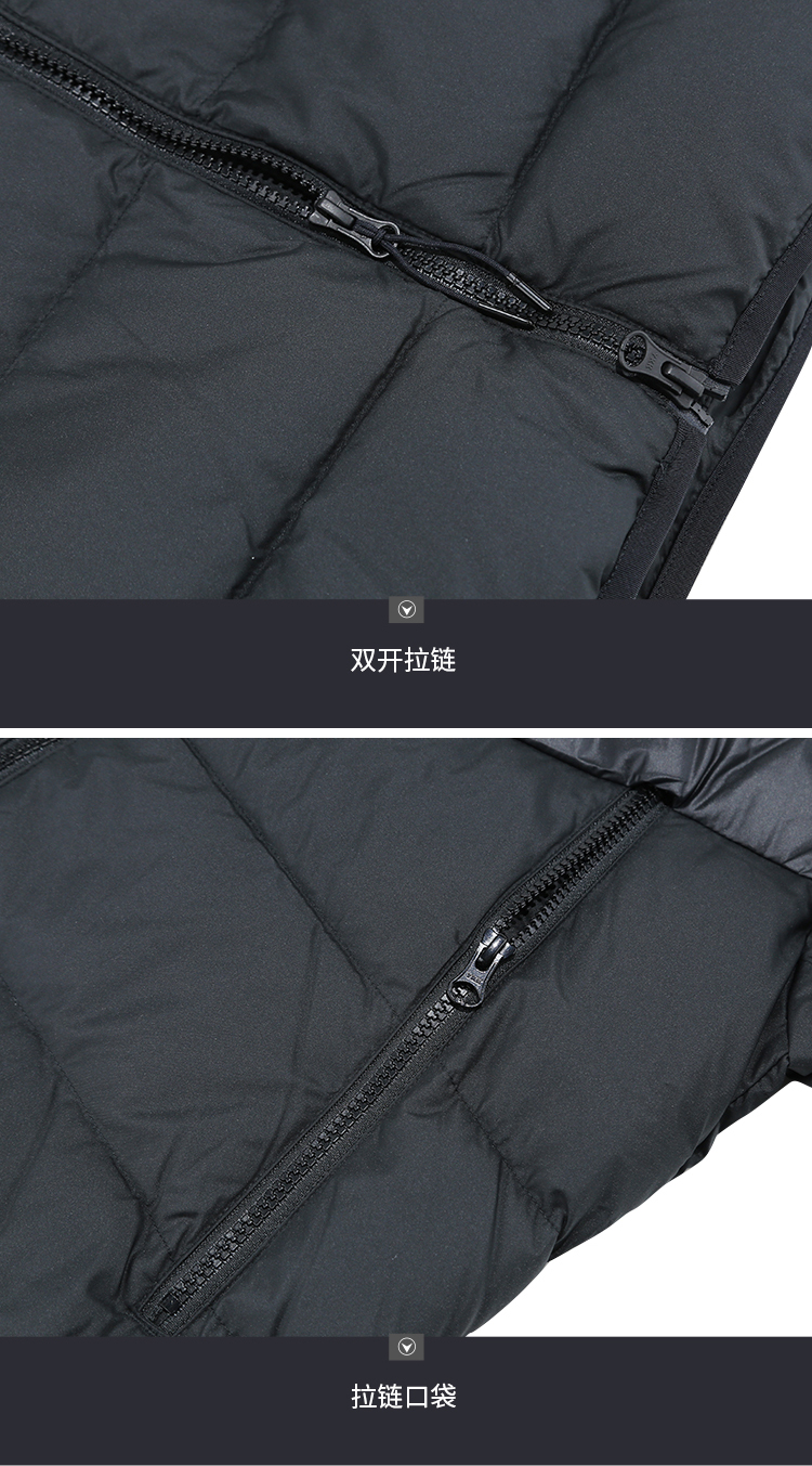 Áo khoác nam Nike down 2018 mùa đông mới trùm đầu áo gió thể thao cotton ấm áp 928862-010 áo phao nam cao cấp