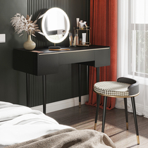 Light luxury dressing table bedroom small apartment premium makeup table Rock board modern simple Nordic style makeup table Net Red