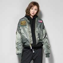 Fool ROTHCO color epaulettes embroidered Mark MA1 couple jacket bomber jacket casual warm cotton suit Air Force tide