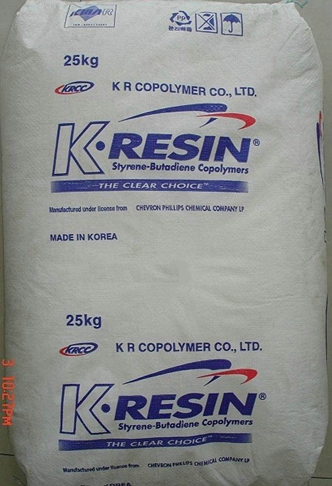 Supply of high transparent K(Q) glue Korea Chevron Philip KK-38 low hardness particles