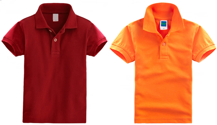 Cô gái chơi bóng golf phù hợp với bé trai Áo thun cotton mùa hè trẻ em mặc áo polo ngắn tay thể thao golf trẻ em bộ thể thao adidas nam chính hãng