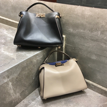 Classic simple commuter bag cross-body bag professional shoulder bag Royal sister OL kitten bag cowhide cross-body tote bag womens bag