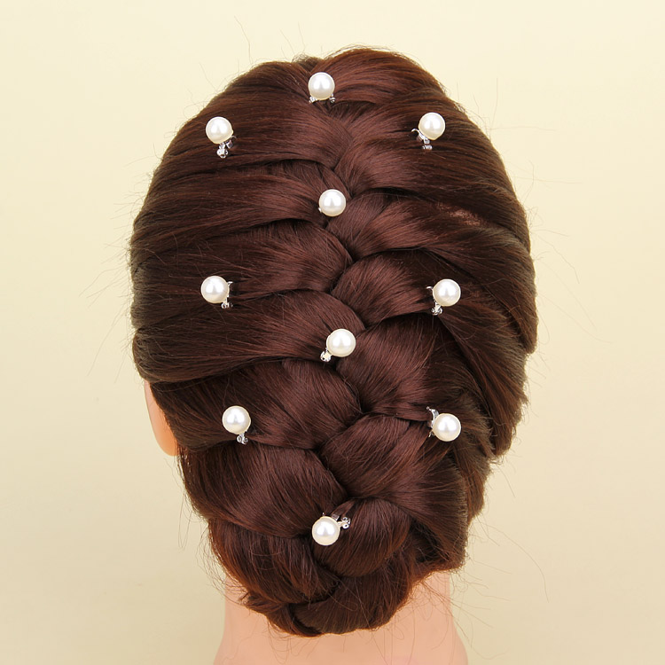 Hàn Quốc Trẻ em Người lớn đa năng trang trí phụ kiện tóc beanie rhinestone kẹp tóc clip pha lê mũ nón băng đô cài tóc