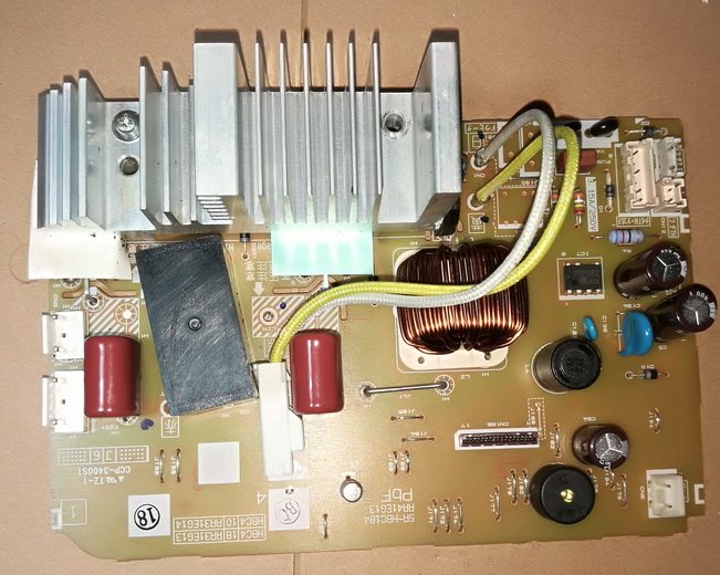 Panasonic SR-HBC184 HBC104 HB187 HB184 THB105 HCC107 Power Panel Maintenance