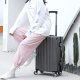 Changlv large-capacity suitcase male 20 aluminum frame trolley case female mute universal wheel student zipper password suitcase