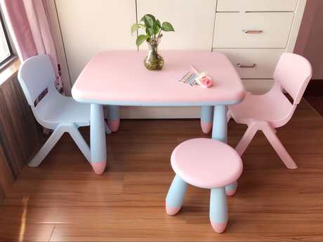 table chair set plastic