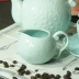 Bình sữa gốm cà phê cộng với cốc sữa sáng tạo xương nổi tiếng Trung Quốc bình sữa Anh bình sữa thiết bị pha cà phê hỗ trợ trà chiều
