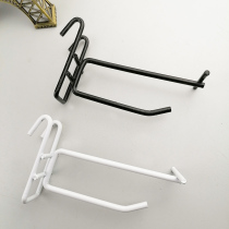 Bold net Hook double line adhesive hook mesh mesh hook snack shop shelf adhesive hook Black White convenience store adhesive hook