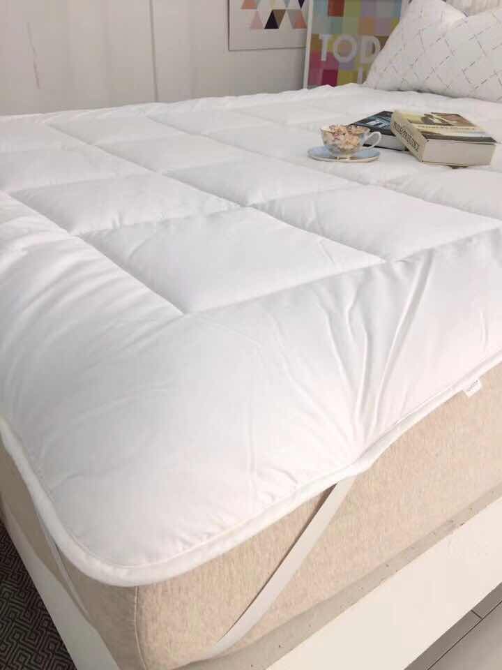 Giường nệm nệm chống trượt đệm dày nệm bông gấp giường trắng 褥 1,8m1,2m1,5m - Nệm nệm kymdan 1m6