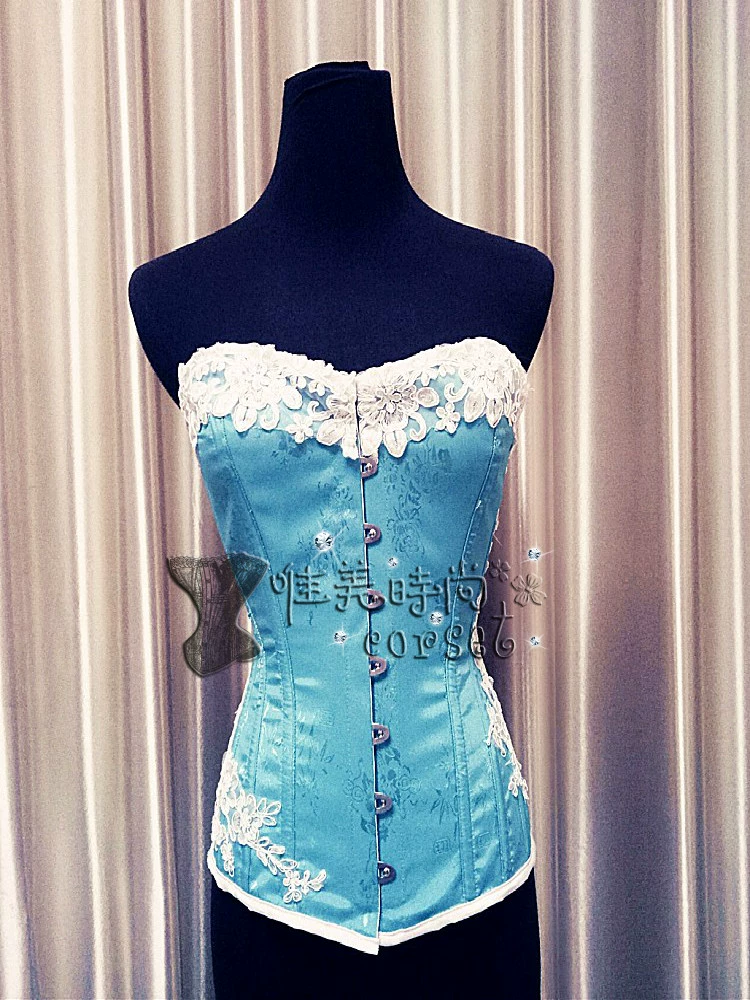 Sản phẩm mới Áo corset nữ kiểu dáng châu âu corset thép xương áo vest corset body định hình bụng corset giảm béo - Corset