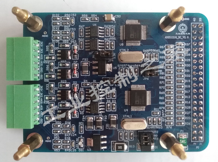 Resolver decoding board Resolver decoding board Dual-channel coarse and fine machine dual-channel AD2S1210