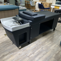 Thai shampoo bed barber shop with head therapy full lying massage shampoo bed hair salon special hair shampoo bed ceramic basin
