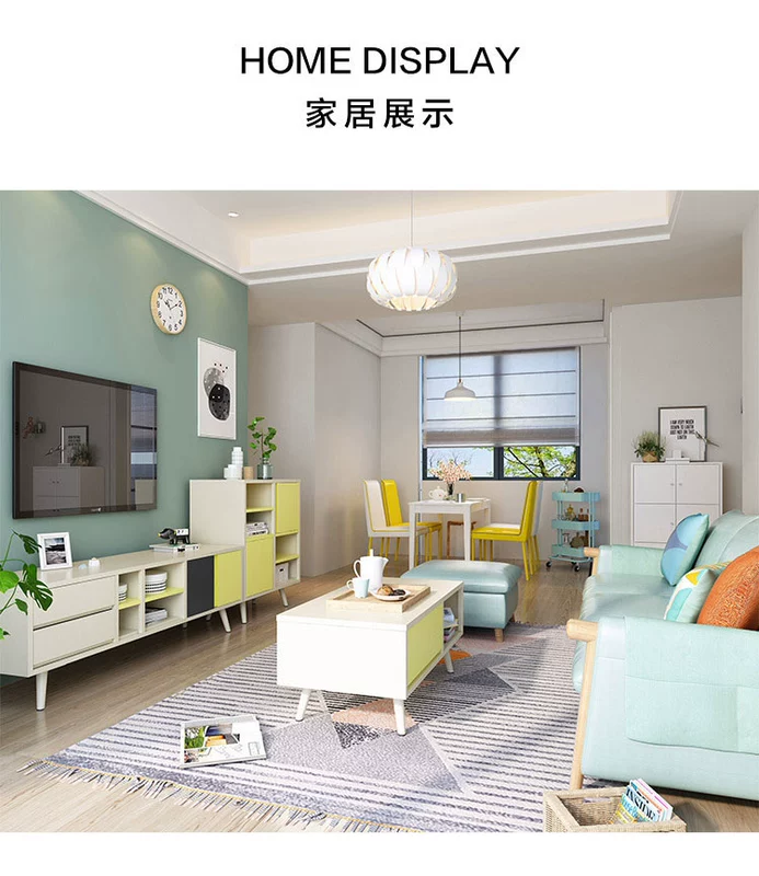 Lim nội thất ins tủ bát đĩa nhỏ gọn sống sofa phòng hiện đại di động bên nhỏ một vài góc một lưu trữ phòng ngủ vài LS092 - Bàn trà