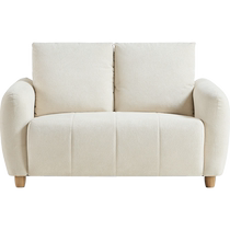 Lins home cream style living room sofa 2024 new small apartment double sofa rental house small sofa