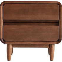 Lins Home – Table de chevet rétro entièrement en bois massif petite étagère de rangement Ultra-étroite en chêne armoire de rangement nouveauté 2024