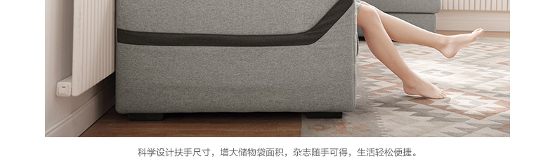 Lin của Bắc Âu phòng khách căn hộ nhỏ đa người sofa vải căn hộ nhỏ không gian hiện đại nhỏ gọn trang trí 972