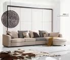 Lin của đồ nội thất hiện đại nhỏ gọn sofa đa chức năng giường phòng khách Châu Âu-phong cách sofa vải kết hợp 967