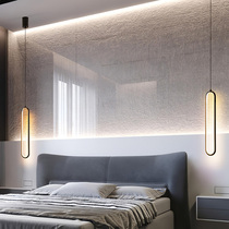 Minimum Bedroom Bedhead Chandras Nordic Simple Modern LED Bedhead Lights Creative Background Wall Structure