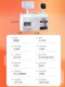 Camera Dual-Head Emergency Light with Alarm Sound 25W Commercial and Household Lighting Led Super Bright Rechargeable Automatic Light-Up during Power Outage